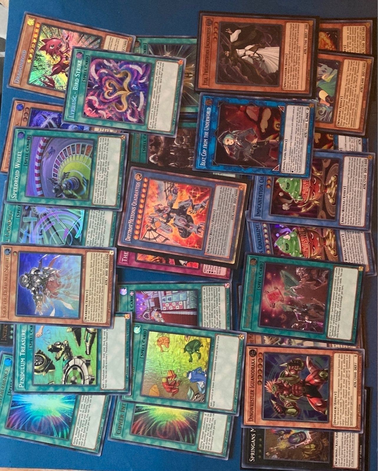 Yu-gi-oh card collection all mint-I will sell any individual cards you see!!!