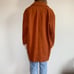 Topshop Carly coat camel brown tan one button pea coat size 12