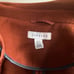 Topshop Carly coat camel brown tan one button pea coat size 12