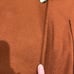 Topshop Carly coat camel brown tan one button pea coat size 12