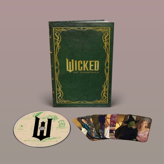 Wicked: The Soundtrack Fan Edition CD (34 page book, 9 photo cards, & CD)-SEALED
