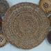 Wicker basket boho wall decor (12 medium sz,1 large sz)!