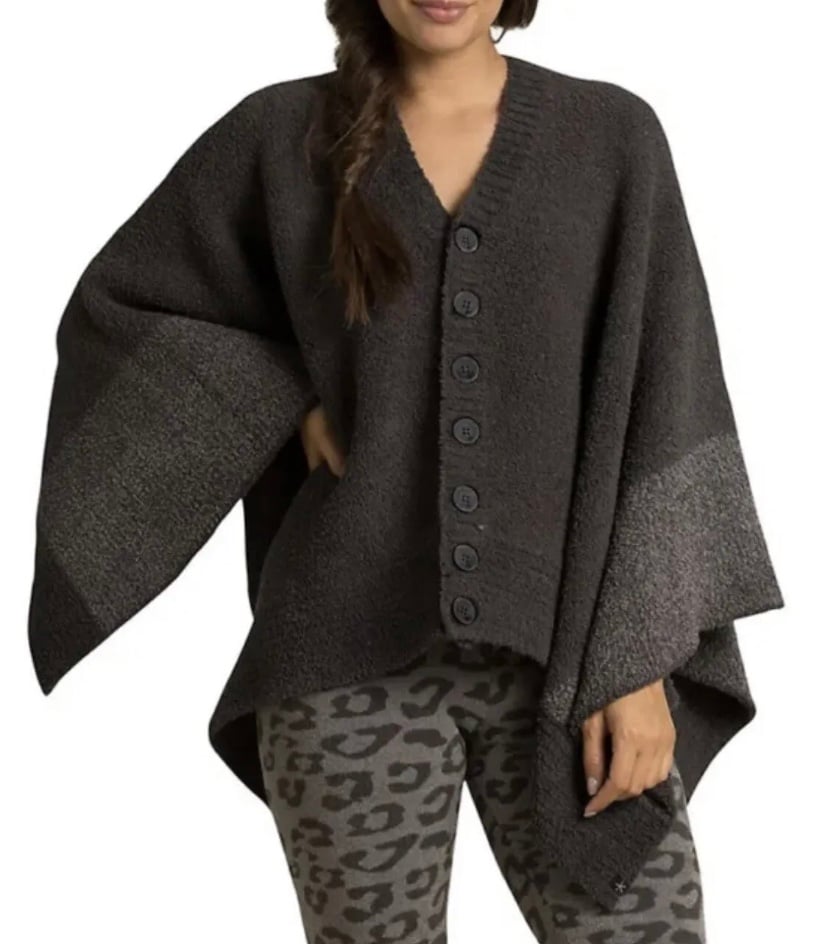 Barefoot dreams cozychic coastline poncho
