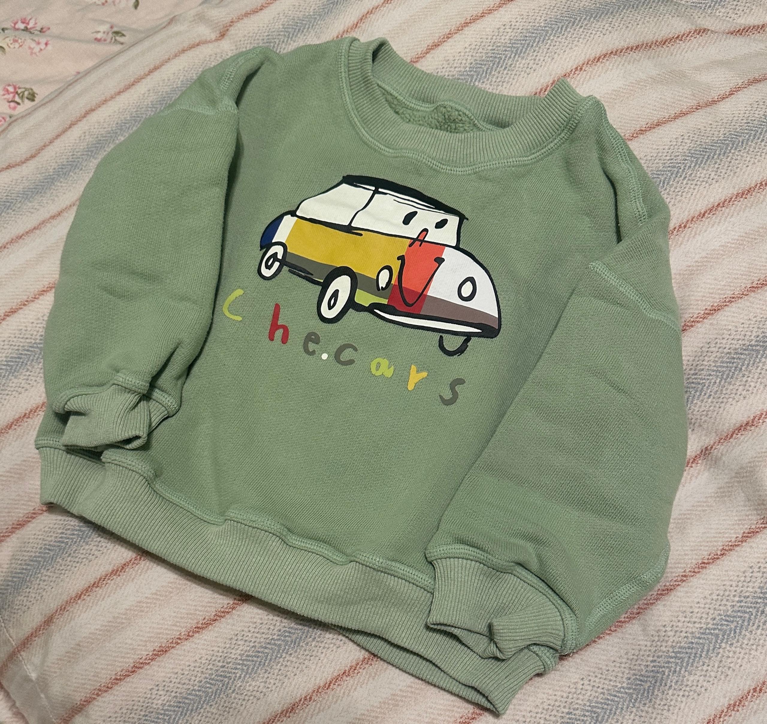 Toy Car Boy Sweatshirt(3T-4T)