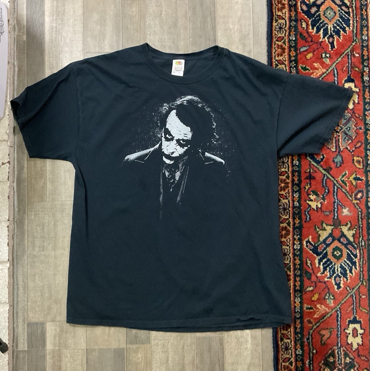 Vintage Joker Heath Ledger Batman Dark Knight DC Comics T Shirt XL