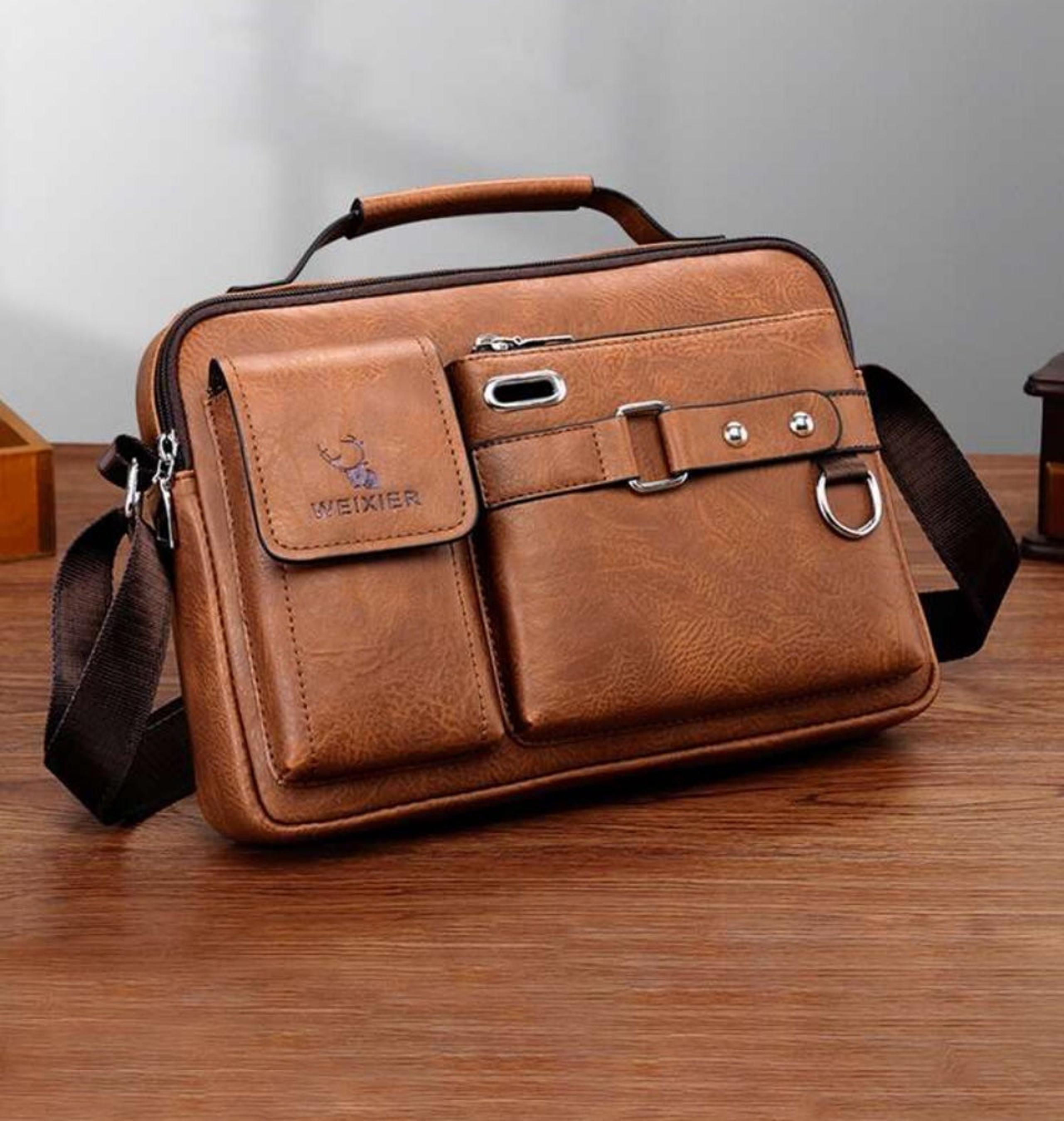 Men's Hand Bags Leather Crossbody New Degin Shoulder Bags