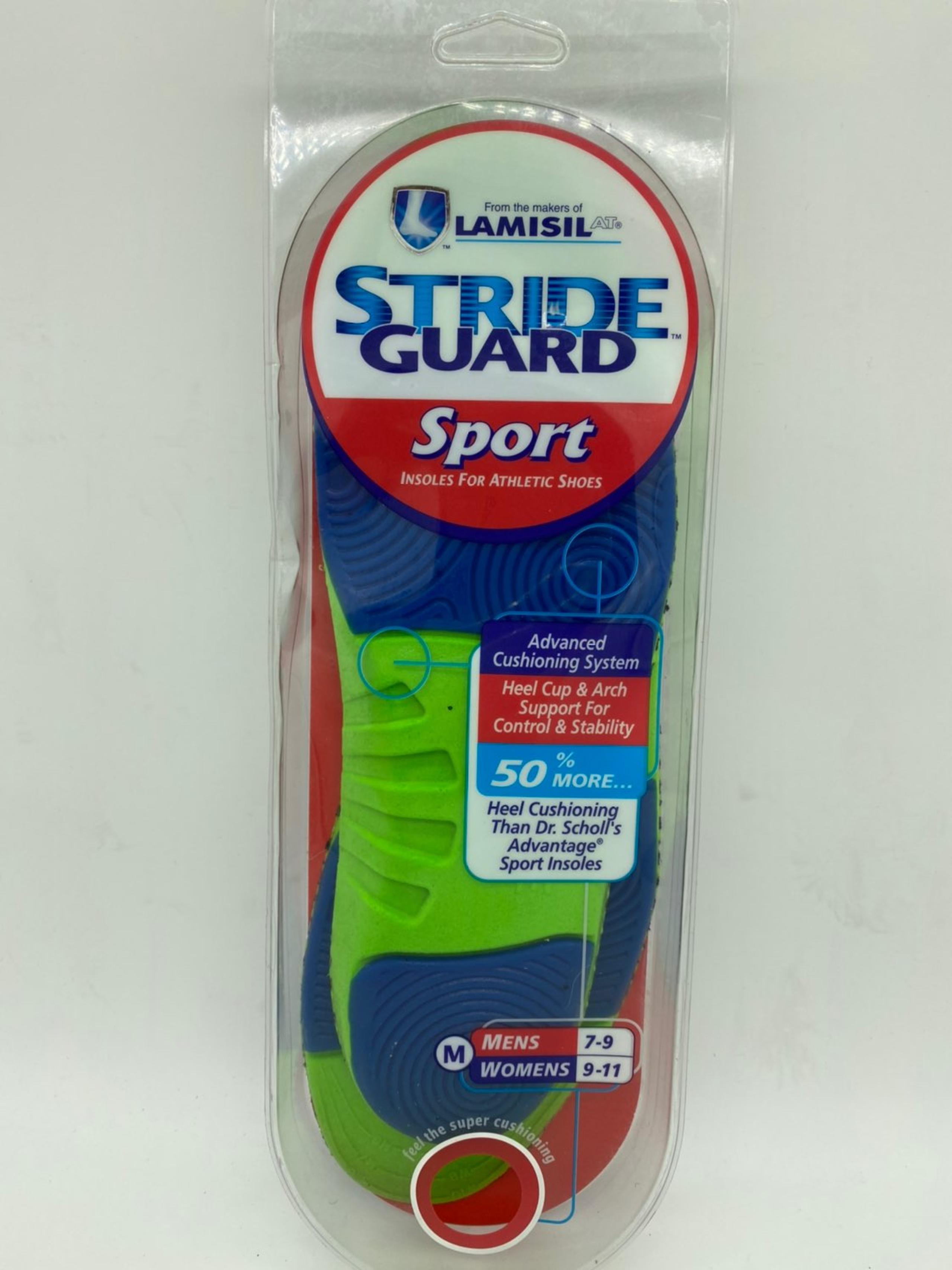 STRIDE GUARD for Men's or Women's Insole