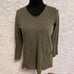Tribal Green Long Sleeve Tunic Sweater