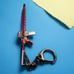 2025 Shot Show Timber Creek Outdoors Tactical Red Keychain Rare