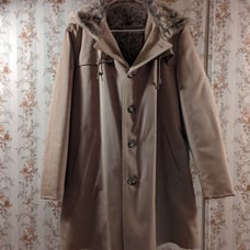 Mariner 3 fur lined Tan Coat