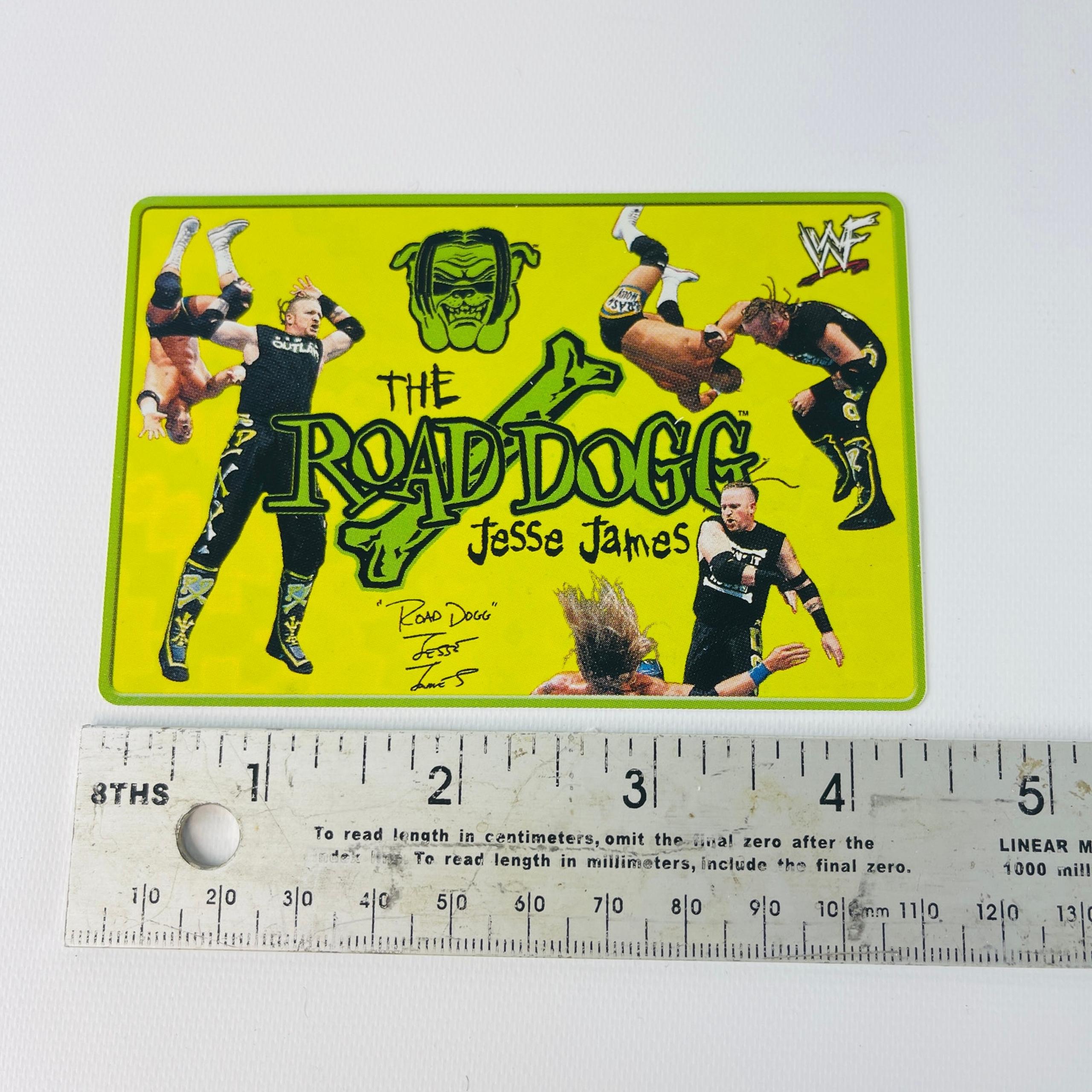 2000 WWF Wrestling "The Road Dogg Jesse James" Rare Vending Sticker
