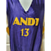 Reversible And1 purple/yellow jersey