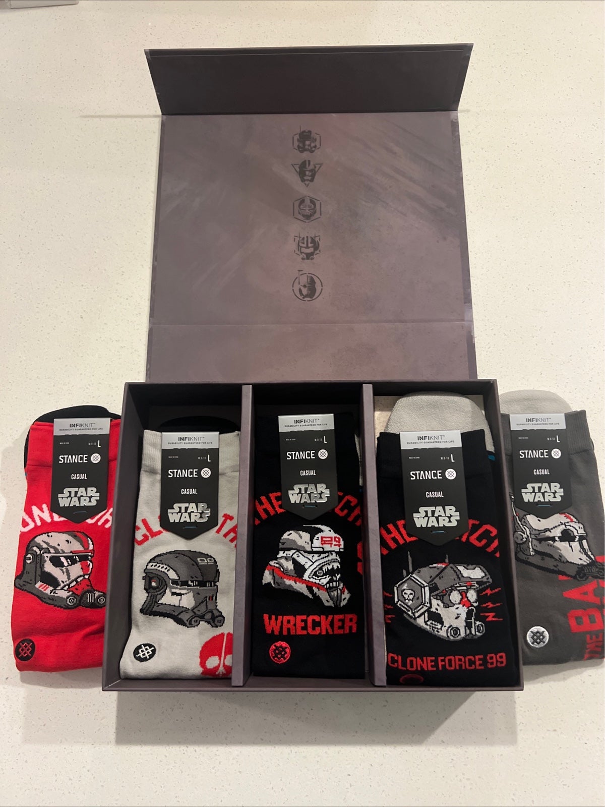 SDCC 2022 BAD BATCH STANCE SOCKS EXCLUSIVE BOX SET *Limited Item*