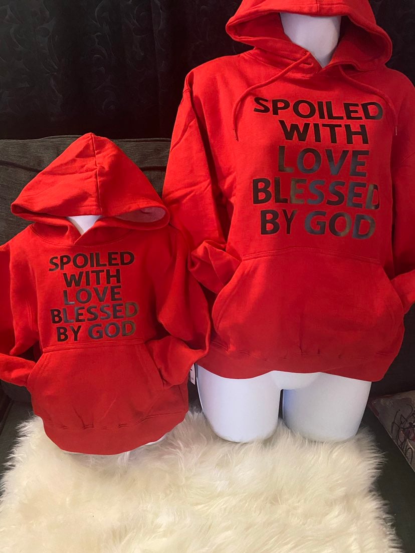 Mom/ dad and me hoodies