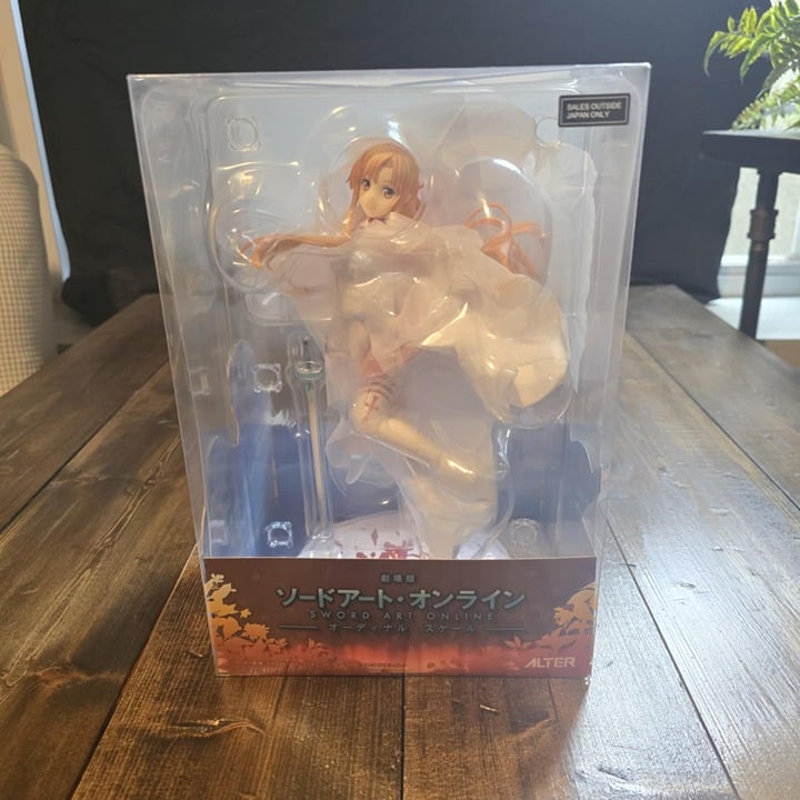 FREE SHIPPING Sword Art Online : -Ordinal Scale- - Asuna - 1/7 (Alter) SEALED