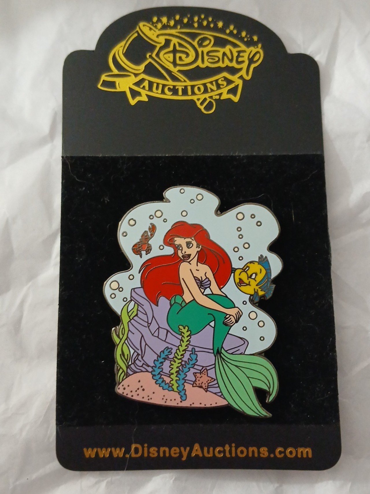 Disney pin Auctions Exclusive The Little Mermaid Ariel Jumbo LE pin