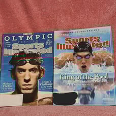 Michael Phelps magazine bundle