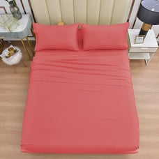 Luxury Bed Sheet Set | Queen | CORAL