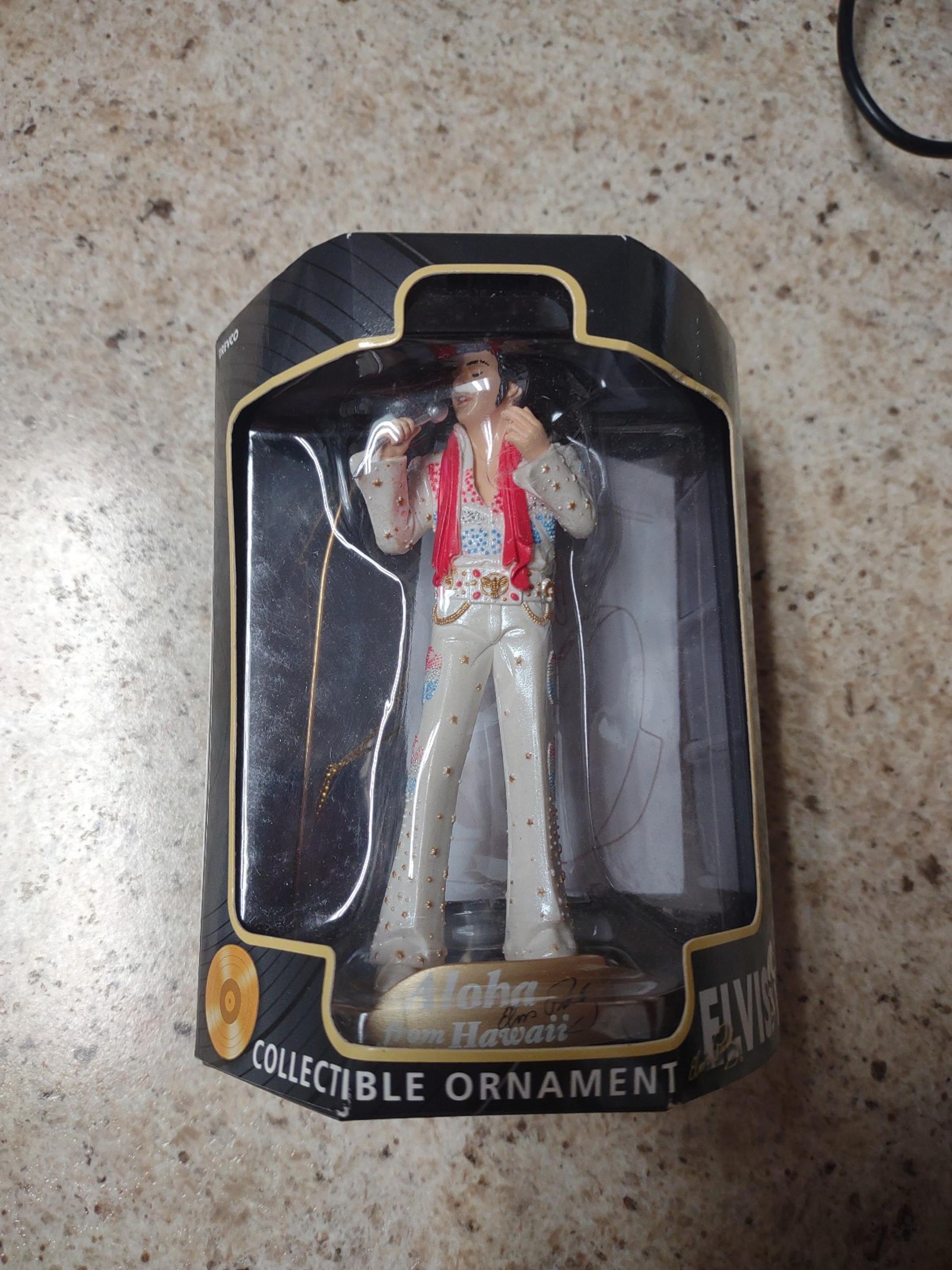 Elvis Presley Collectible Ornament Aloha From Hawaii 2004 handcrafted xmas