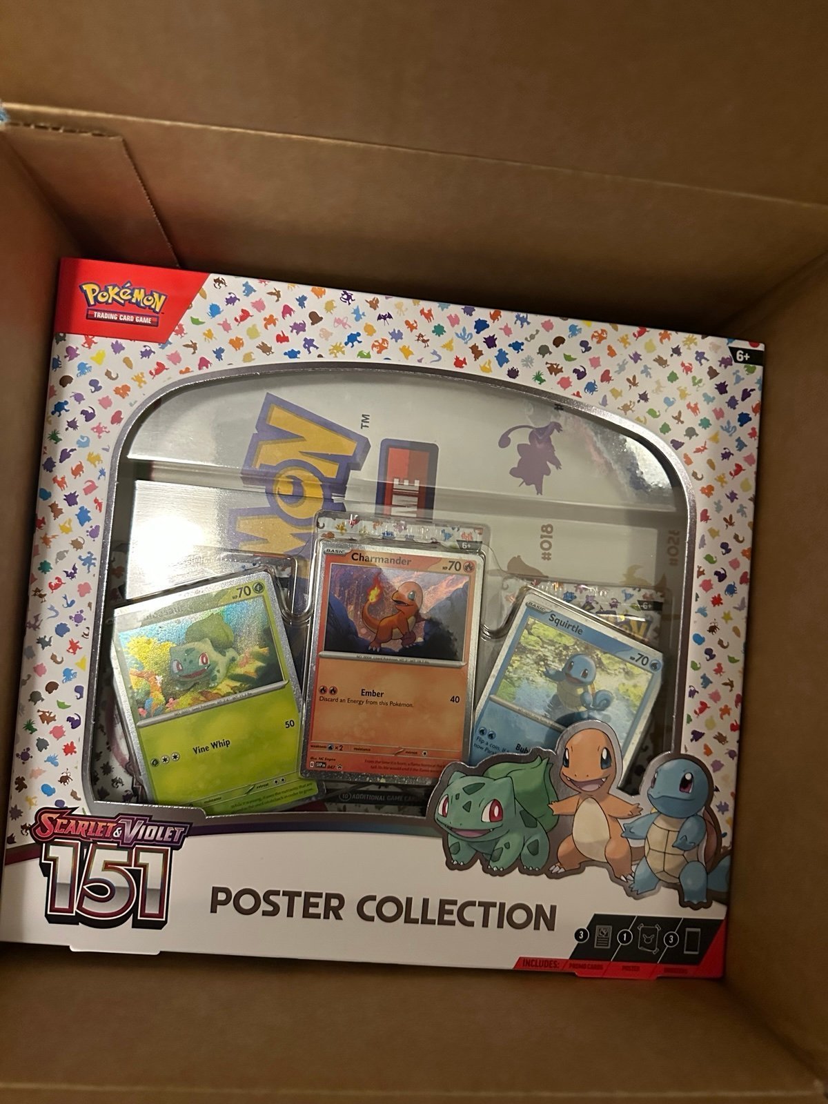 Pokemon 151 Poster Collection x3