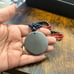 Hematite Carved Lion Head Shungite, Lapis & Red Lepidisis Olapa Bead Necklace