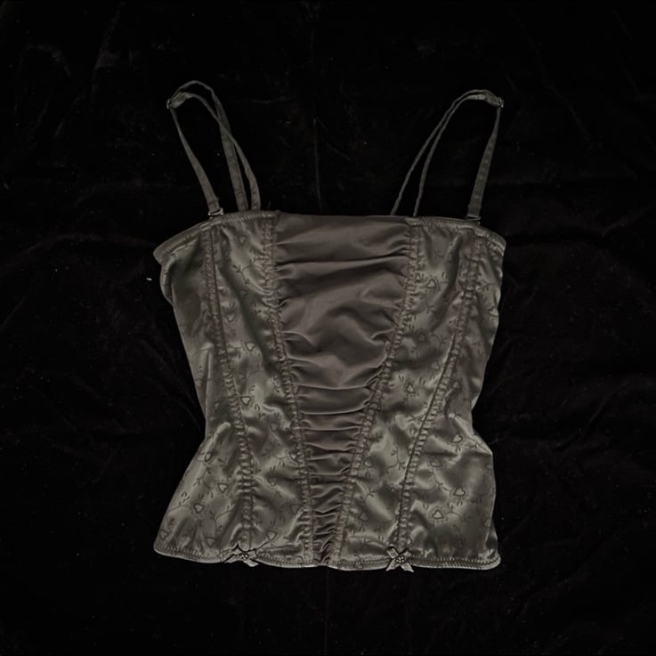 heart corset bustier
