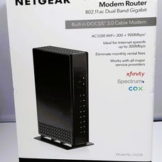 NETGEAR AC1200 WiFi Cable Modem Router Model C6230