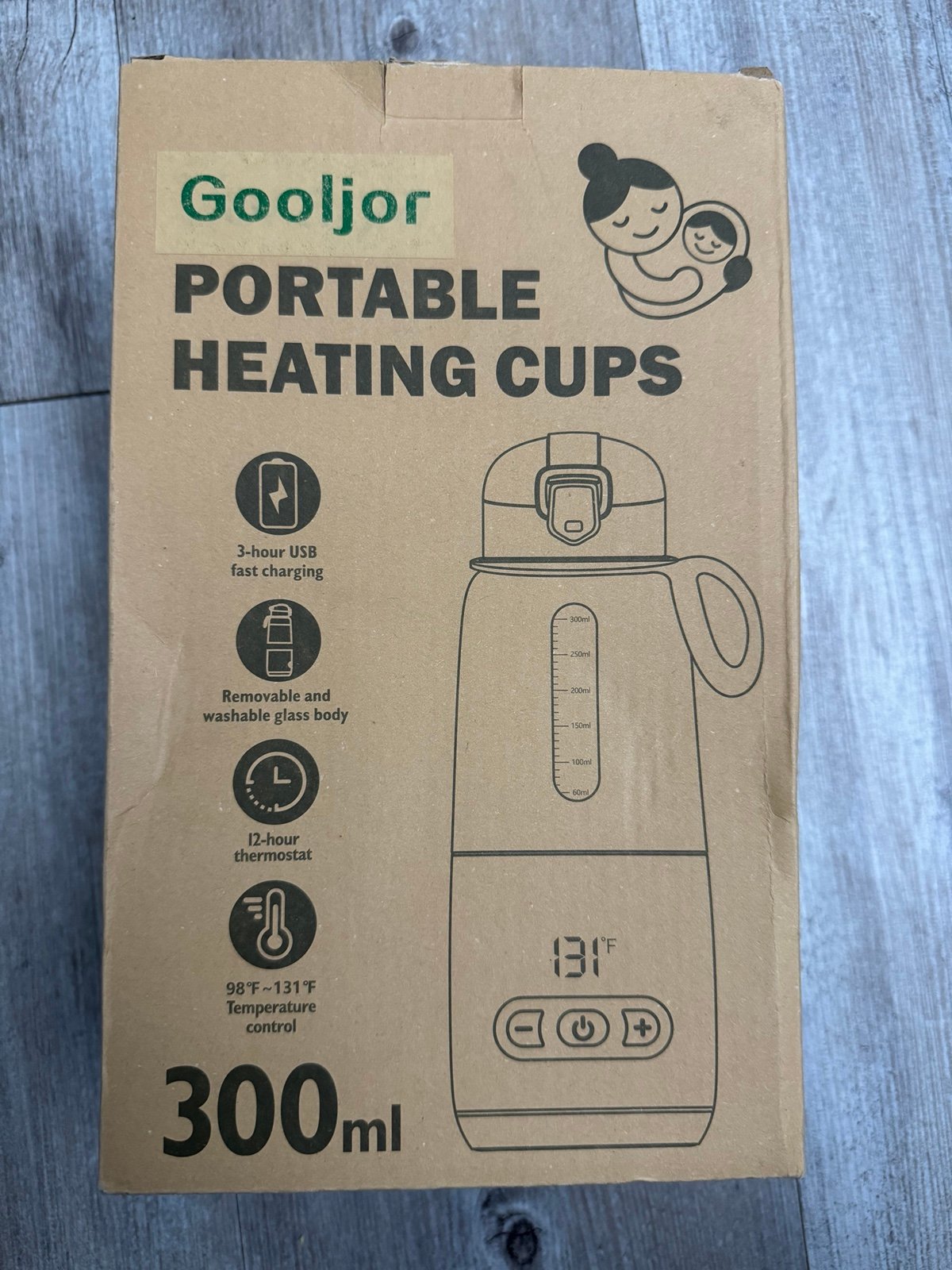 Rechargeable Cordless Baby Bottle Warmer