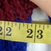 NWOT ISABELLA D Sweater Women M/L ITALY Wool Blend Stripe Cowl Neck Long Slv