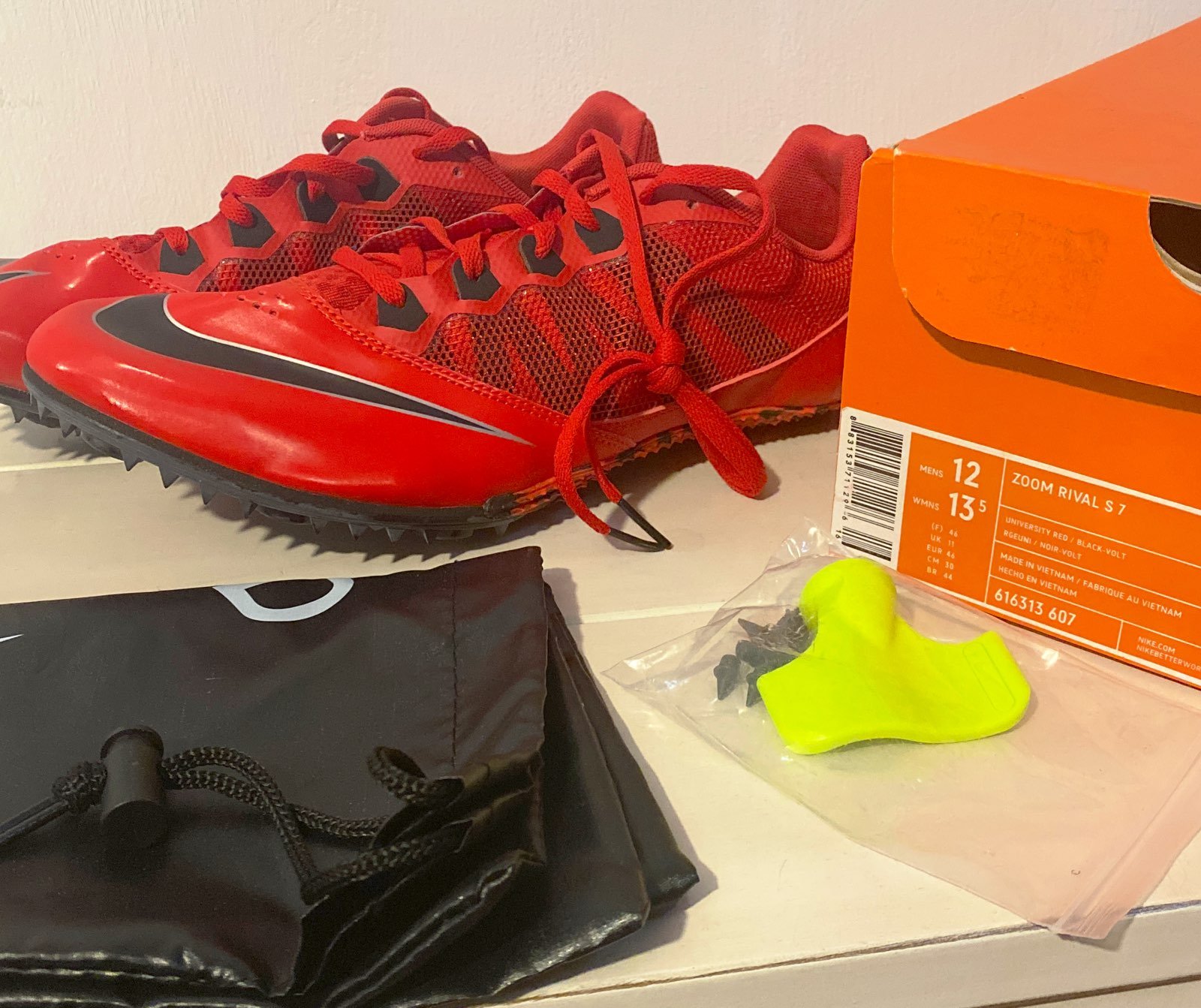 NIB Nike Zoom Rival S 7 Track Spikes NEW