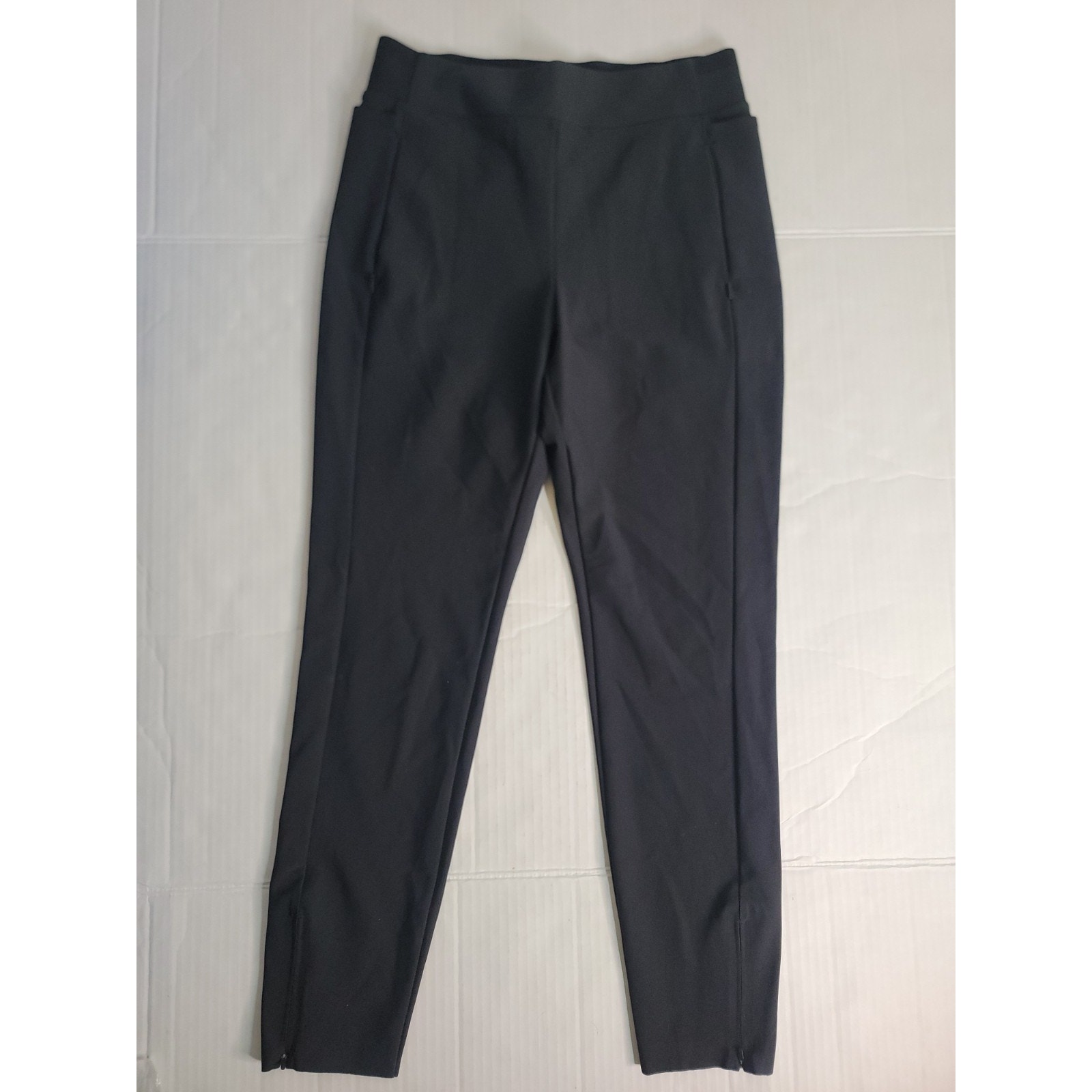 Athleta Womens SZ 10 Stellar Tight Black Commute Work Travel Pant #982974