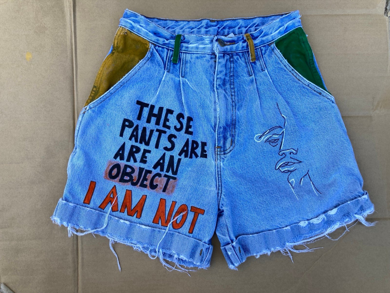 Handpainted Shorts