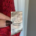 NWT Free People Coconut Knit Relaxed Fit V-Neck Sweater - Dragonfruit Combo