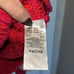 NWT Free People Coconut Knit Relaxed Fit V-Neck Sweater - Dragonfruit Combo