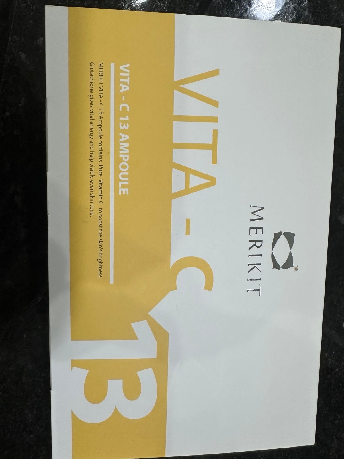 Vitamin C ampoule
