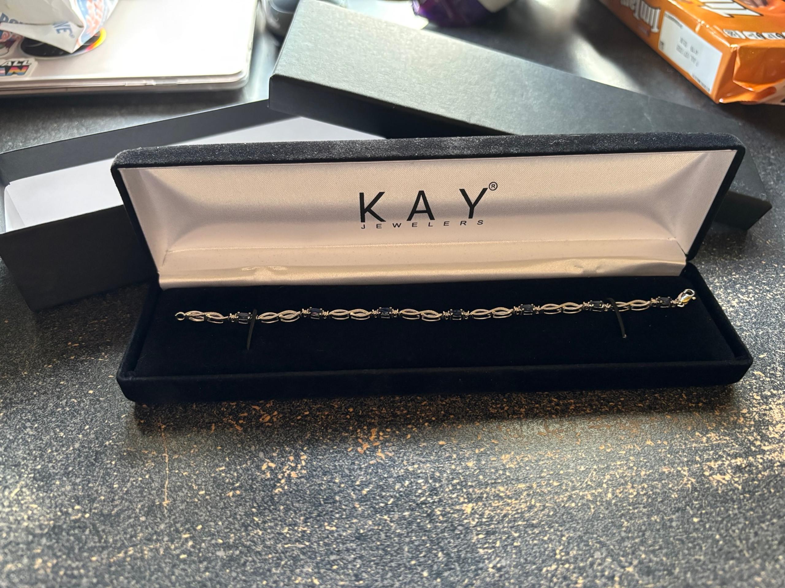 Kay Jewelers Sapphire Bracelet