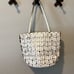 Patricia Nash Mizzana Braided Tote Bag White
