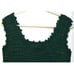 Vintage Cropped Tank Sweater