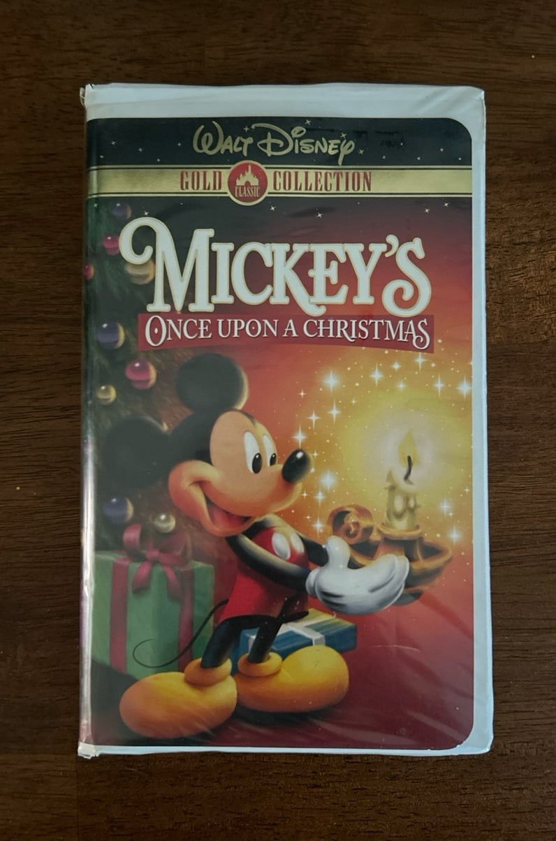 Walt Disney Gold Classic Collection Mickey’s Once Upon A Christmas VHS