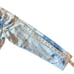 Zara blue bleached cropped no stretch denim jacket M