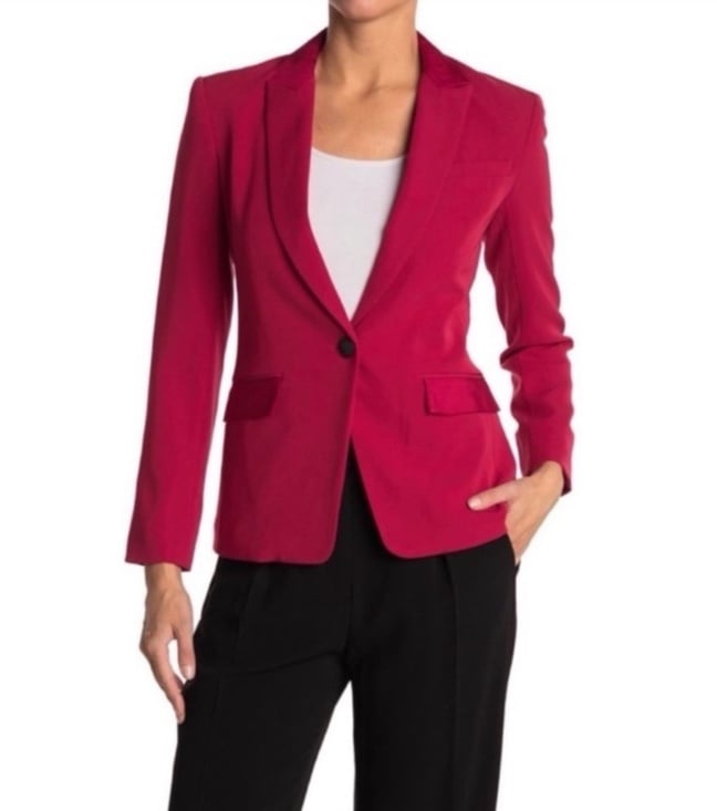 NWT Rag & Bone raddish pink Rylie blazer size 10