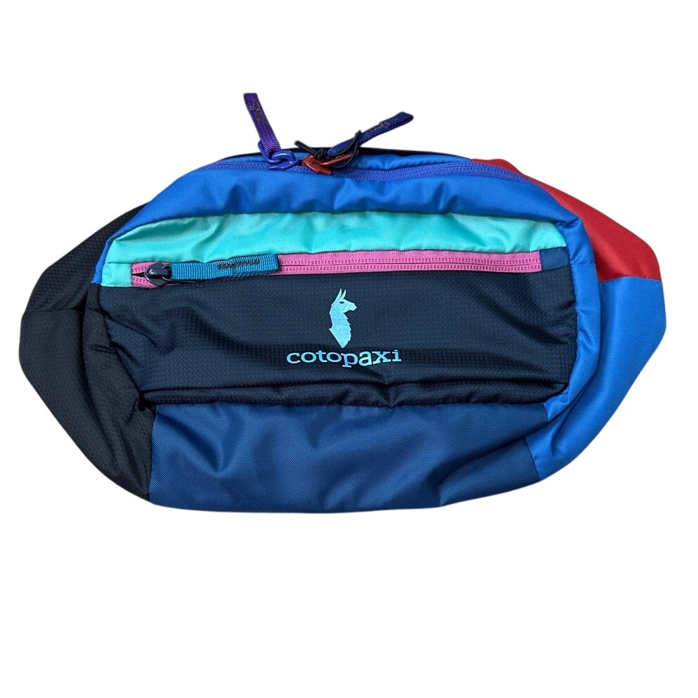 Cotopaxi Kapai 3 L Hip Pack Belt Bag Multicolor Repurposed Fabric New NWT