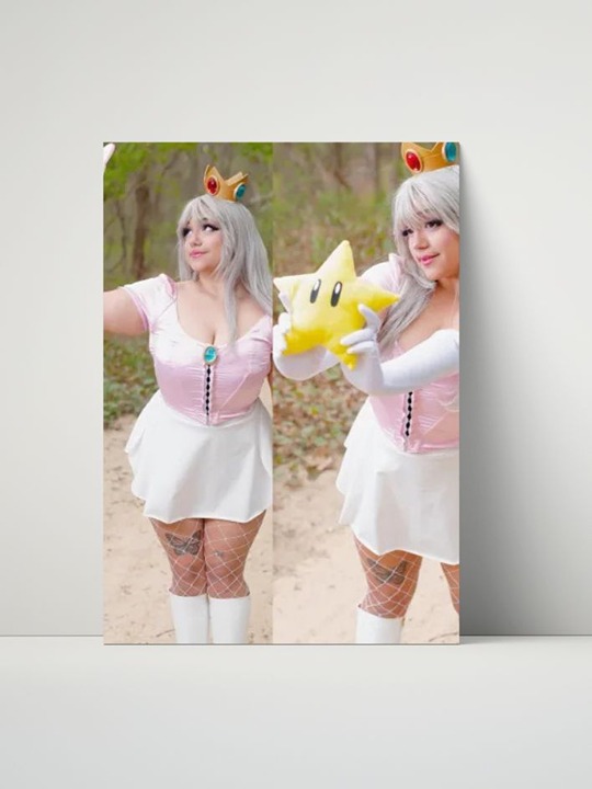 Super Mario Princess Peach Metal Print - OmgKitty Cosplay