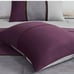 Madison Park Palisades 7 Piece Faux Suede Comforter Set in Purple queen
