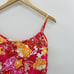 Roxy Juniors Size XL Sea Spray Hibiscus Printed One Piece Swimsuit Red 110 2588