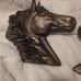 Pair of wall decorating horses