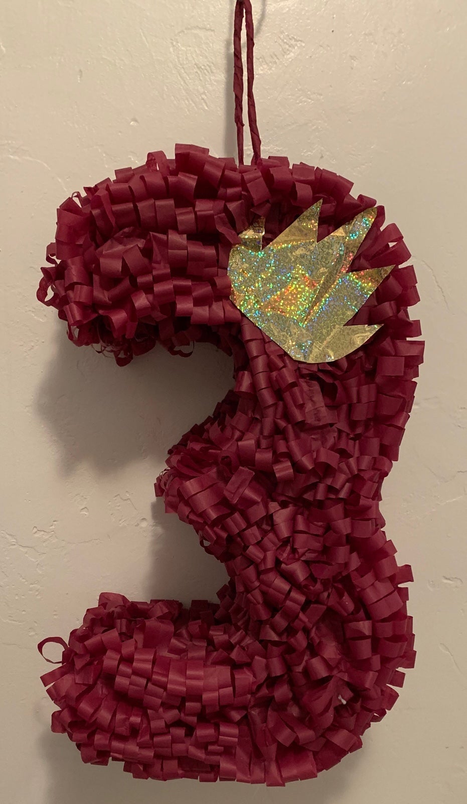 Number Three Pinata