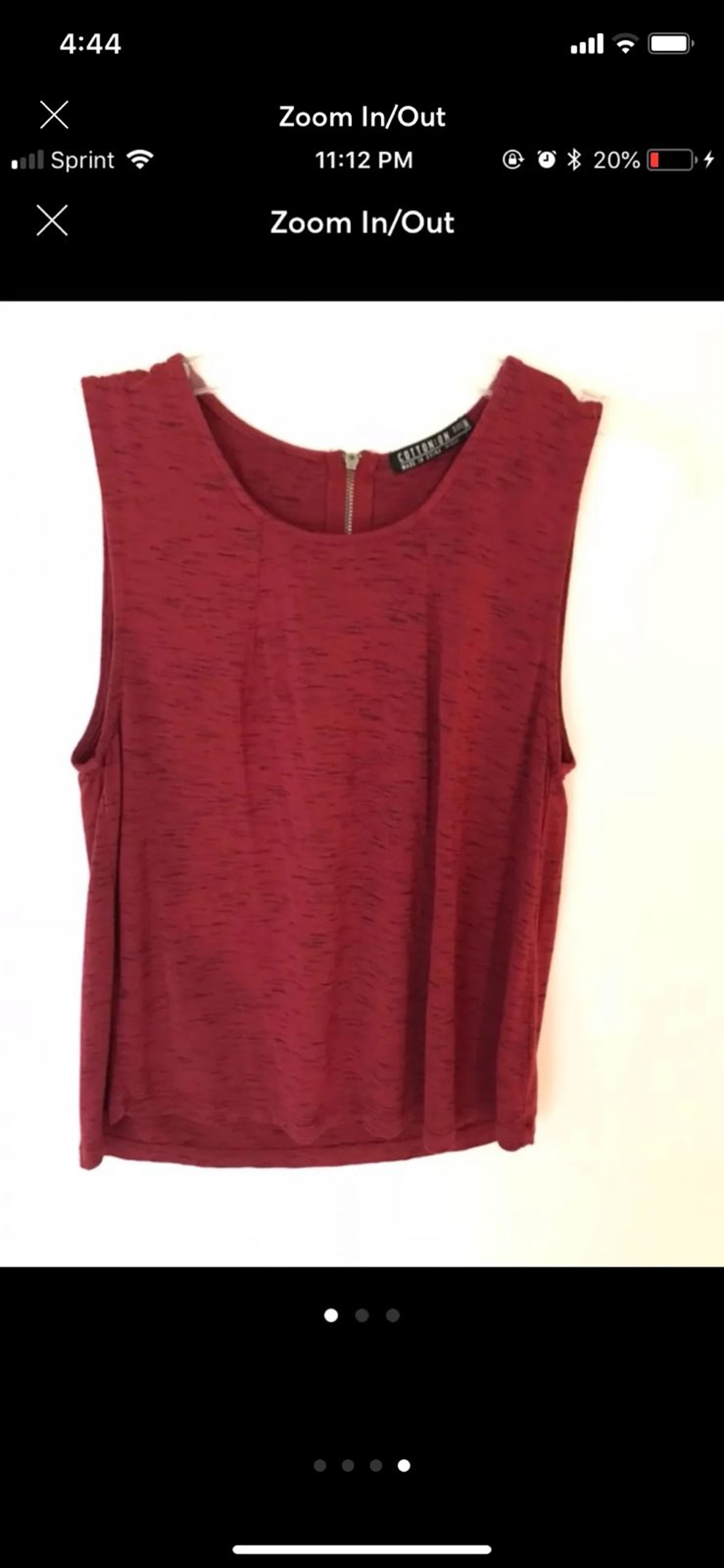 Cotton on tank top