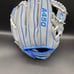 WILSON A450 10.75 Gray Blue Infield Baseball Glove Youth RHT Right Hand Thrower