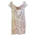 JS Collection Off The Shoulder Sequined Sheath Dress Size 14